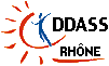 vieux logo de feue la DDASS du Rhône